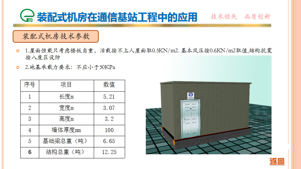 裝配式機房在通信基站工程中的應用